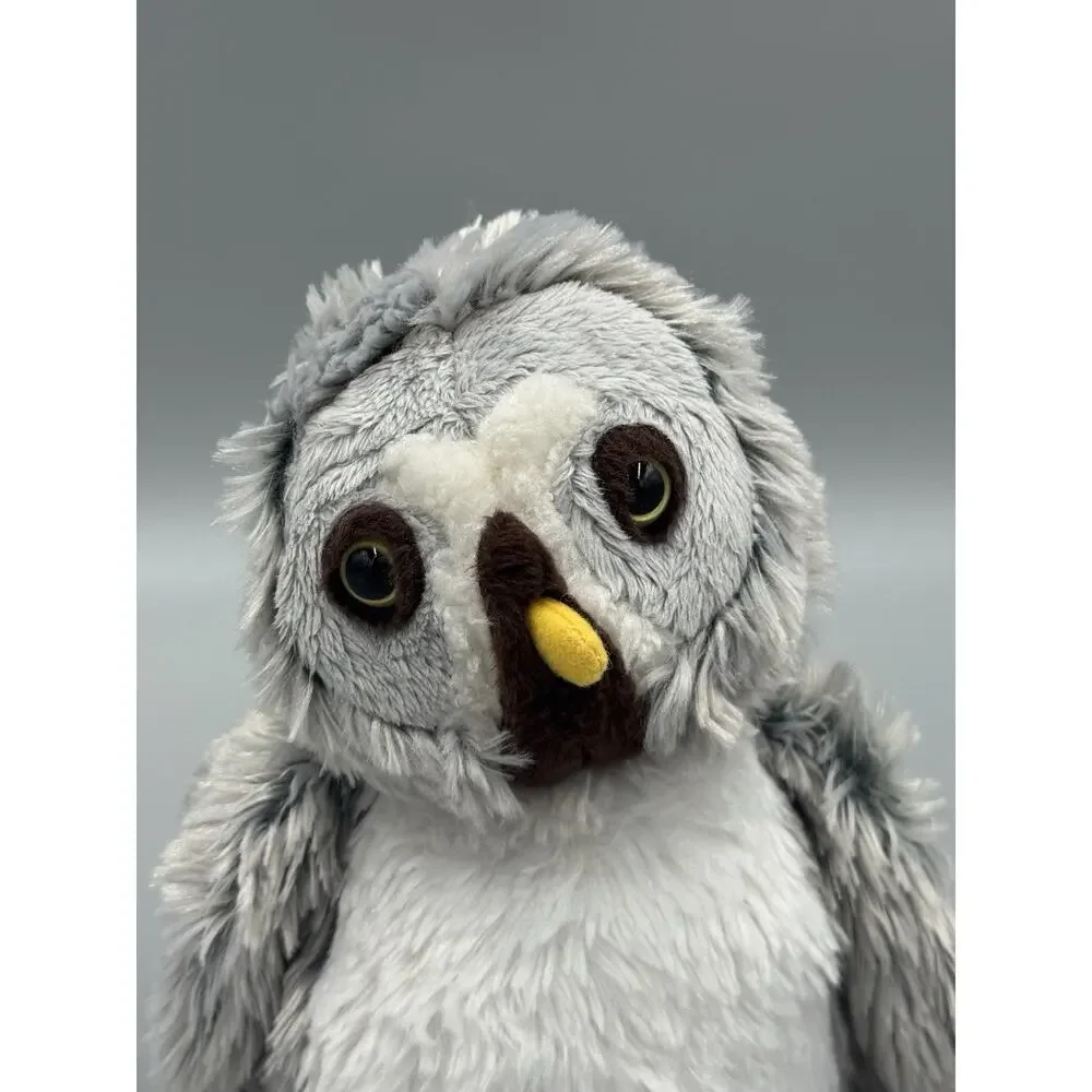 Webkinz Ganz Grey Owl HM344 Plush 8” Stuffed Animal No Code